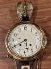 Vintage Chelsea 3 4 Ship s Bell Banjo Clock The U s s  Constitution V Guerriere