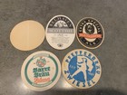 Vintage German European Beer Coasters Advertising Collectible Lot Of 5