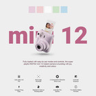 Instax Mini 12 Instant Camera   Minimate Accessory Bundle   Compatible Custom Ca
