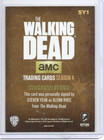 Walking Dead Season 4 Part 2  Steven Yeun As Glenn Rhee Autograph Card Sy1
