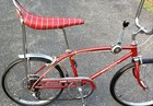 1970 Schwinn Stingray Fastback 5 Speed Muscle Bike Bicycle Red