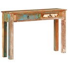 Console Table Multicolour Solid Reclaimed Wood Vidaxl