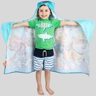 Franco Kids Bath And Beach Soft Cotton Terry Hooded Towel Wrap  24  X 50 New