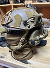 Fma Tactical Fast Sf Super High Cut Helmet Protective Helmet W   C5 Headset Kit