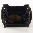 Rare Antique Toilet Paper Holder Cast Iron 19th C  Victorian Art Deco  Bath Vtg