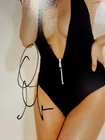 Olivia Munn Signed 11x14 Photo Auto Beautiful Sexy Beckett Bas Coa