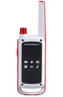 Motorola T478 Red Cross Two Way Radio 6-pk Walkie Talkies Dual Charger Earpieces