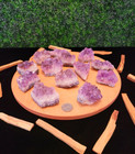Natural Amethyst Quartz Geode Crystal Cluster Healing Specimen Usa Seller