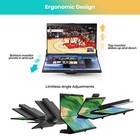 Mobile Pixels Geminos Dual 24  Stacked Computer Monitors With Webcam speakers