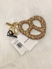 Nwt Coach Large Crystal Pretzel Bag Charm Ccy89
