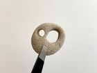 Natural Holey Beach Rock Hag Fairy Stone Lrg Hole Adder Magic Past future Usa  b