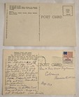 2 Vtg Postcard Ortman Clinic And Hotel Canistota South Dakota Postcards T24