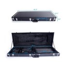 Glarry Portable Electric Guitar Case Hard Shell Square Wood For Standard Guitars