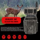 Stealth Cam Revolver 36mp 360 Degree Cellular Trail Camera Bundle