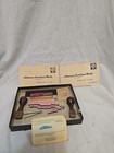 Fulton Rubber Type Outfit Stamp Set Alphabet Letters Numbers Custom Vintage I1
