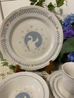 Moonlight Goose 5 Piece Place Setting  Never Used Cottage Core