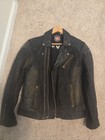 M  tley Cr  e The Final Tour 2014-15 Leather Jacket Signed Neil  Sixx  Mars  Lee