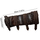 2pcs Pu Leather Arm Guards Gauntlet Wristband Medieval Bracers Viking Cosplay