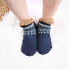 Glenmearl Men s Thermal Non Slip Slipper Socks Warm Cotton Winter Floor Eur43-45