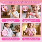 Doctor Kit For Kids Girls  Wooden Kids Dentist Play Set  Doctor Play Set Pretend