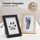 Inkless Paw Print Kit For Dogs cats   Babies clean Touch Dog Nose