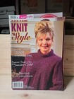 Knitting Magazines Lot 12 Knit    n Style   Let   s Knit Patterns Craft Crochet Uk