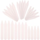 200pcs White Collar Stays White Collar Stays Bones Stiffeners In 3 Sizes