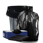 Plasticplace 65 Gallon Toter   Compatible Trash Bags - Black  Case Of 50 Bags