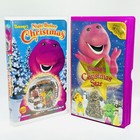Barney Christmas Star   Night Before Christmas Vhs Tape Lot Sing Along Children