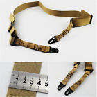Tactical Two Point Sling Strap Bungee Rifle Gun Sling With Qd Buckle