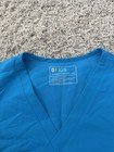 Figs Extreme Blue Scrub Top Womens Style 1000303 4xl