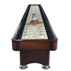 Playcraft Georgetown Cherry 14  Shuffleboard Table