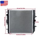 Aluminum Core Radiator For Kubota Rtv900 Rtv900t Rtv900t5-h t2 K7561-85210