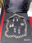 925 Sterling Silver Womens Jewelry Lot Vintage 