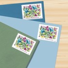 Usps Celebration Blooms Forever Stamps Sheet Of 20 Flowers Garden Love Wedding