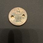 Antique Brass Letterpress Block The Michigan Drug Co Detroit Printer   s Cut