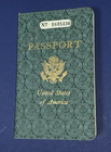 Vintage 1959 Green Us United States Passport  a 