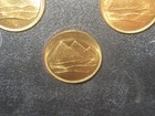Wholesale Lot 4-18mm Egyptian Egypt Pyramid Rose Gold Coin Vintage  Coins     