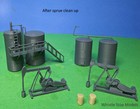 N-scale Small Oil Field N7004