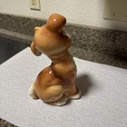  Vintage Royal Copley Ceramic Dog Puppy Figurine Mid Century  