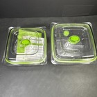 Foodsaver Vacuum Seal Pack Fresh Container Lot 3 C    5 C  Cups Containers New