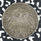1898-j Germany Hamburg 5 Mark Lot jm1189 Large Silver 