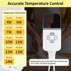Bread Proofing Box 80-150  f Precise Temp Control W  Timer Sourdough Warming Mat