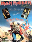 Iron Maiden   Piece Of Mind Brain Damage Tour 1983 Official Poster 24x34in