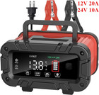 20a Battery Charger 12v 24v Smart Auto Charger For Car Truck Boat Rv Lifepo4