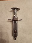 Vintage Glass Veterinary Medicine Syringe In Box
