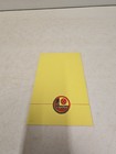 Vintage 1940 Santa Fe At sf Railroad El Capitan Train Menu Canned Pea Carnival