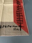 Vintage Vera Neumann Cloth Napkins Set Of 4 Mcm Abstract Linen 15   x16    Square