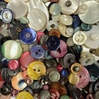 200 Vintage Buttons Assorted Mixed Color And Sizes Bulk Mixed Button Lot 