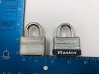 Lot Of 10 Master Padlocks With Keys Medium Security Old Stock